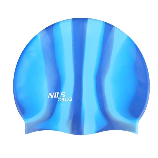 Peldēšanas cepure SILIKONA ZEBRA MI1  NILS AQUA