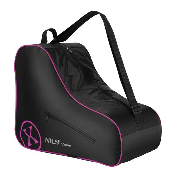 TS306 skrituļslidu soma INLINE SKATE BAG WITH ZIPPER PINK ONE SIZE NILS EXTREME