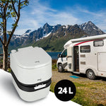 Ceļojumu tualete NC0023 PORTABLE TRAVEL TOILET 24 L NILS CAMP