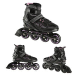 NA9157 BLACK-PURPLE SIZE 43 IN-LINE Skrituļslidas NILS EXTREME