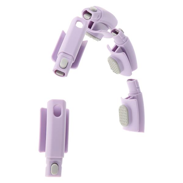 Vingrošanas aplis HHW09 VIOLET HULA HOOP WITH WEIGHT + COUNTER HMS
