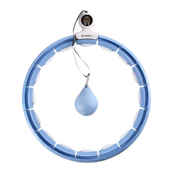 HHM15 HULA HOOP BLUE MAGNETIC AR SVARU + SKAITĪTĀJS HMS