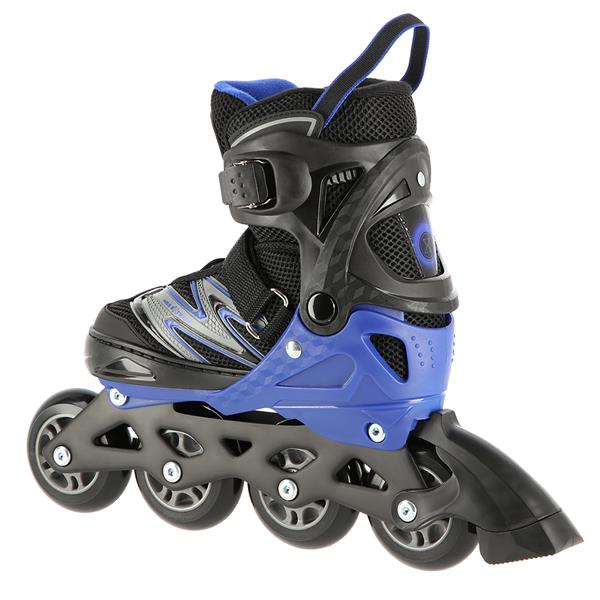 Skrituļslidas NA11010 BLACK-BLUE L (39-42) IN-LINE SKATES NILS EXTREME