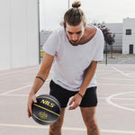 Basketbola bumba NPK270 BASKETBALL BLACK SLASHER 7 NILS