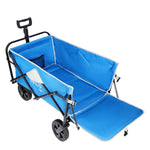 Saliekami kempinga ratiņi NC1606 FOLDING WAGON GRAY-BLUE NILS CAMP
