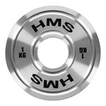 TOS10 Kalibrēts metāls Olimpiskais svaru disks 1 KG HMS