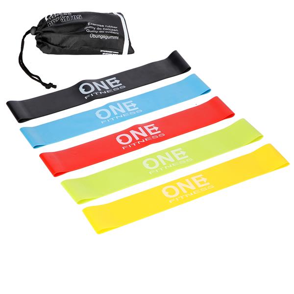 Pretestības gumiju komplekts PBF 05 ONE FITNESS