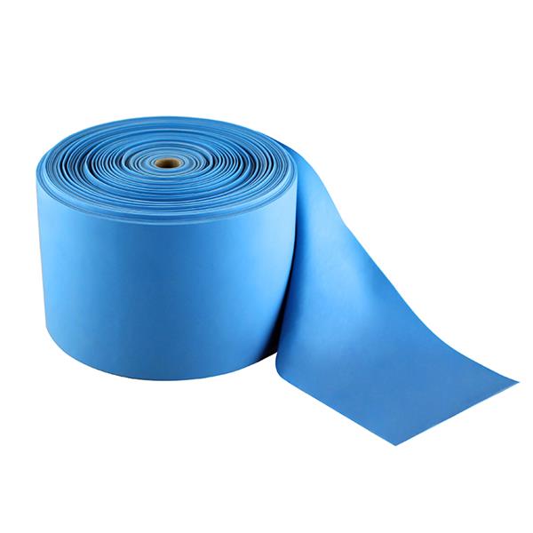 Pretestības gumija rullis RB01 HMS (gaiši zils) 50m x 150mm x 0,8