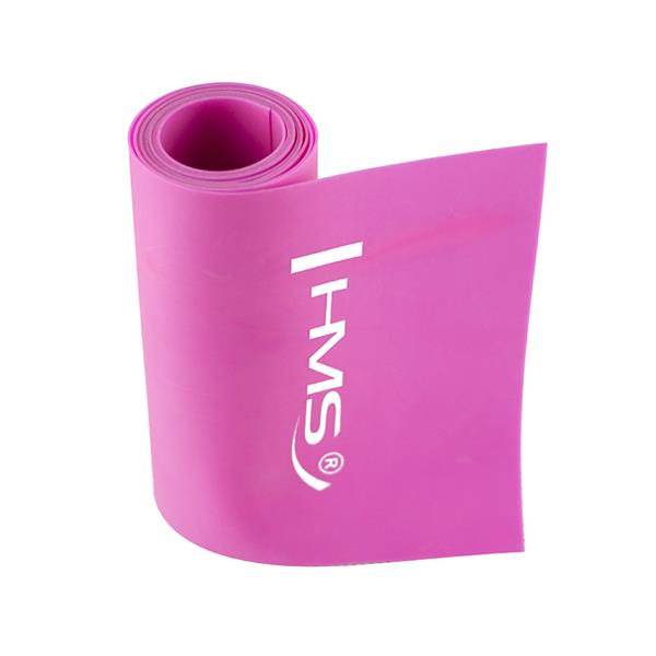 Pretestības gumija TP01 EXERCISE RUBBER HMS (pink) 1200 x 120 x 0.7 mm