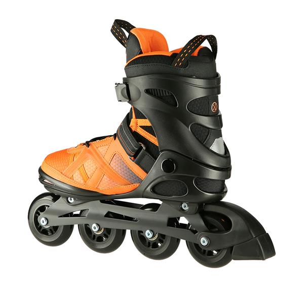 Skrituļslidas NA14112 BLACK-ORANGE SIZE 42 IN-LINE SKATES NILS EXTREME