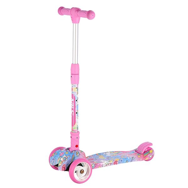 HLB15 PINK Skrejritenis NILS FUN