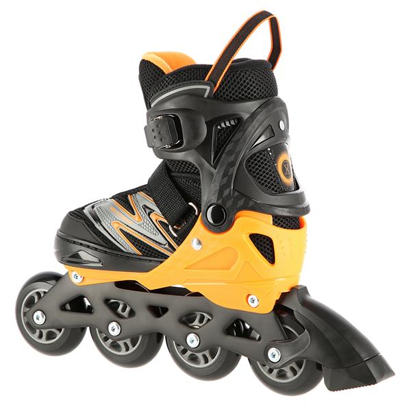 Skrituļslidas NA11010 BLACK-ORANGE ROZM. M (35-38) IN-LINE SKATES NILS EXTREME