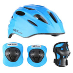 Aizsargķivere MTW01+H210 HELMET WITH PROTECTORS SET BLUE SIZE S NILS EXTREME