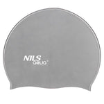 Peldēšanas cepure SILICONE SOLID COLOR G107 PELĒKA