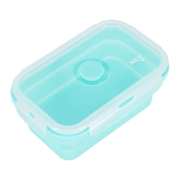 NC4105 Salokāms pusdienu kastes/trauks piparmētru krāsā, 500 ml, Nils Camp