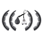 Komplekts HULA HOOP HHW06 BLACK WITH A GRAVITY BALL AND COUNTER HMS + WAIST SUPPORT BR163 RED