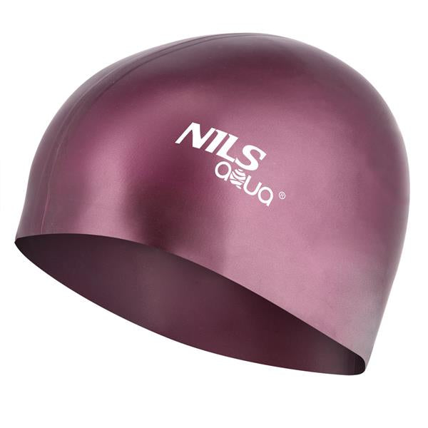 Peldēšanas cepure SILIKONA SOLIDO COLOR SH77 PURPULA