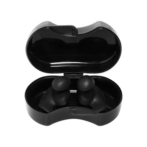 NQAW60 BLACK SILICONE ausu aizbāžņi NILS AQUA