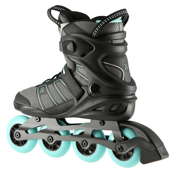 Skrituļslidas NA14217 BLACK-MINT SIZE 40 IN-LINE SKATES NILS EXTREME