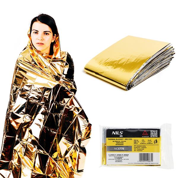 Termosega, folija sega NC1778 THERMAL BLANKET - NRC FOIL NILS CAMP