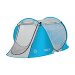 Pludmales telts NC3043 BLUE POP UP BEACH TENT NILS
