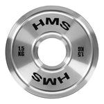 TOS15 Kalibrēts metāls Olimpiskais svaru disks 1.5 KG HMS