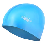 Peldēšanas cepure SILICONE SOLID COLOR PRO SC12 GAIŠI ZILS SPURT