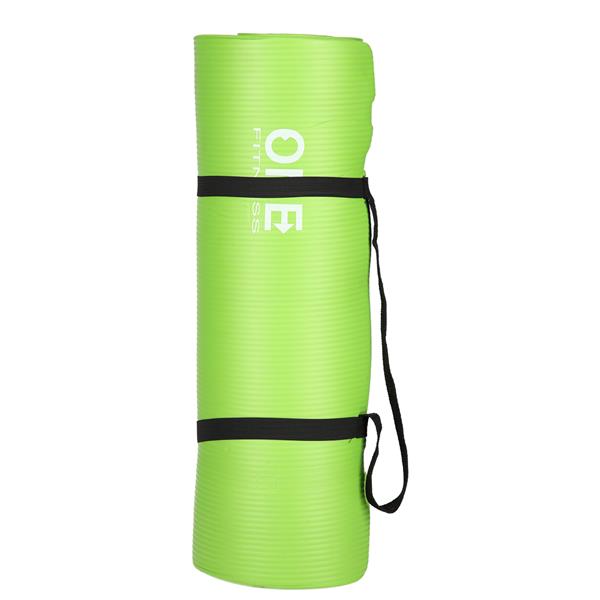 Jogas paklājiņš YM40 ONE FITNESS Zaļa