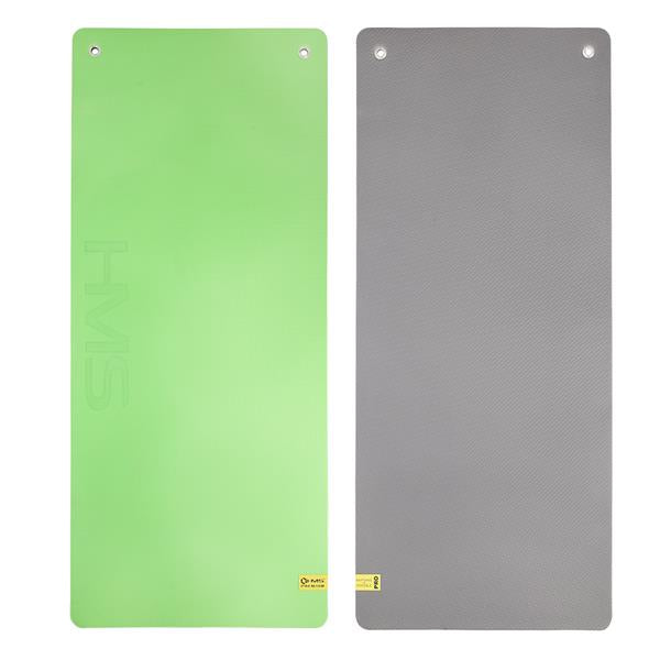 Vingrošanas paklājiņš  MFK08 GREEN-BLACK 140 * 60CM EVA 15MM HMS PREMIUM