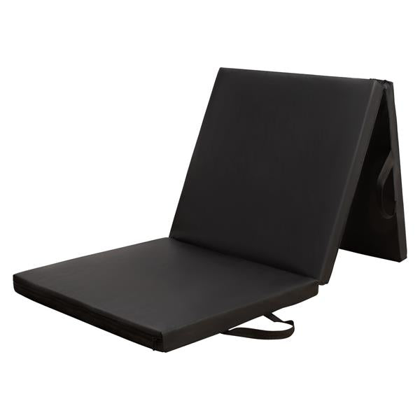 Saliekams vingrošanas matracis Black HMS PREMIUM MGS02 1800x600MM