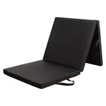 Saliekams vingrošanas matracis Black HMS PREMIUM MGS02 1800x600MM