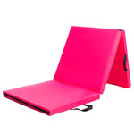 Saliekams vingrošanas matracis Pink HMS PREMIUM MGS02 1800x600MM