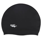 Peldēšanas cepure SILICONE SOLID COLOR PRO SB14 BLACK