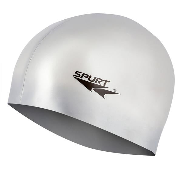 Peldēšanas cepure SILICONE SOLID COLOR PRO F221 SILVER