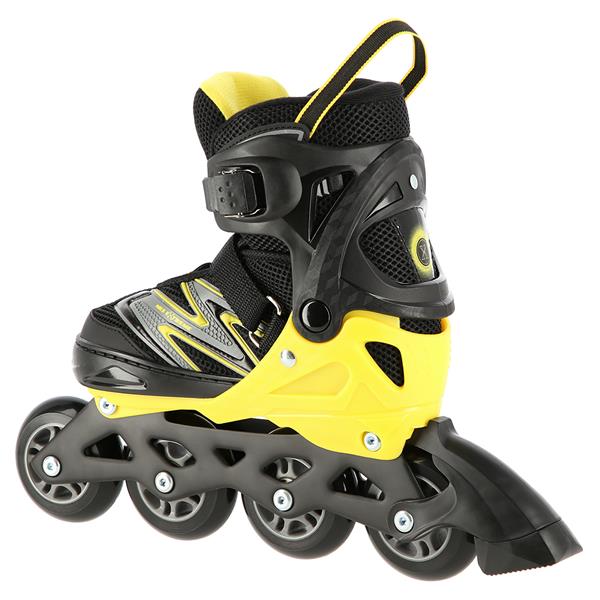 Skrituļslidas NA11010 BLACK-YELLOW ROZM. S (31-34) IN-LINE SKATES NILS EXTREME