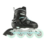 Skrituļslidas NA19088 BLACK-MINT SIZE M (35-38) IN-LINE SKATES NILS EXTREME