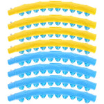 Vingrošanas aplis HHP022 YELLOW-BLUE HULA HOOP 110CM HMS
