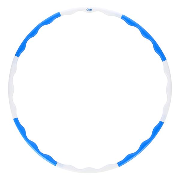 Vingrošanas aplis 0.4KG 90CM ONE FITNESS HHP090 BLUE-WHITE