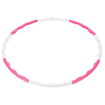 Vingrošanas aplis 0.4KG 90CM ONE FITNESS HHP090 PINK-WHITE
