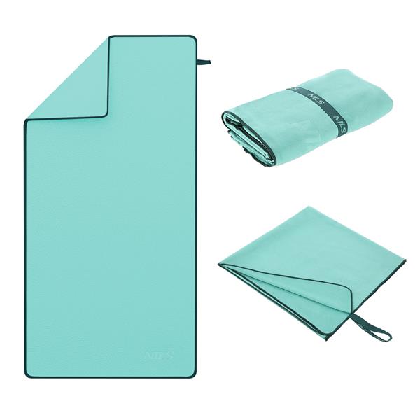Dvielis NCR13 GREEN MICROFIBRE TOWEL 200x90 cm NILS