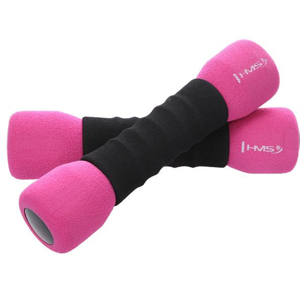 MĪKSTAS HANTELES CM06 2 x 1 KG HMS