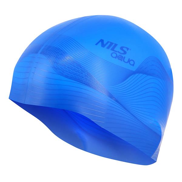 Peldēšanas cepure G-TIPA VĪRIEŠU F206 ZILĀ NILS AQUA