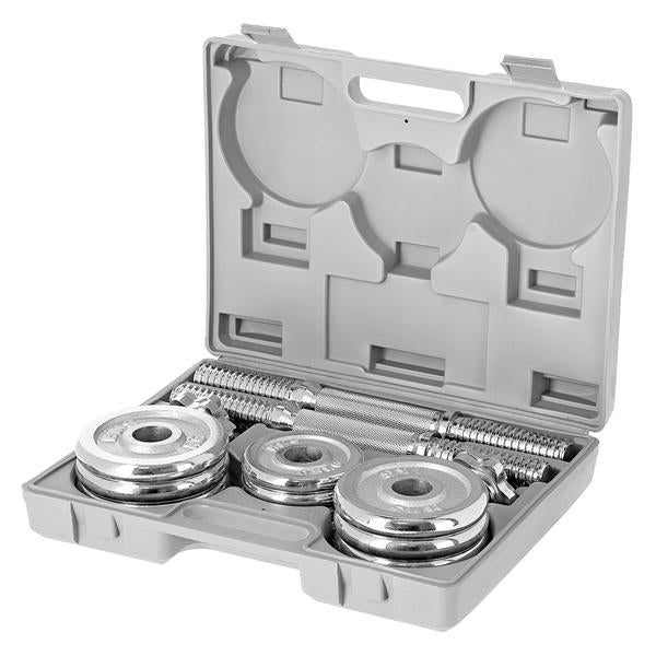 Hanteles ar regulējamu svaru HMS STC15 CHROME 15KG