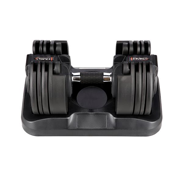 Hantele ar regulējamu svaru SR20 HMS 2,3 – 20 kg (1 gab.)