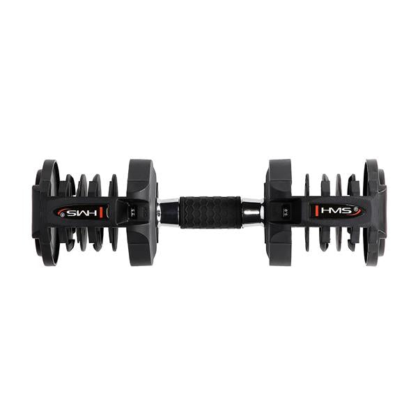 Hantele ar regulējamu svaru SR20 HMS 2,3 – 20 kg (1 gab.)