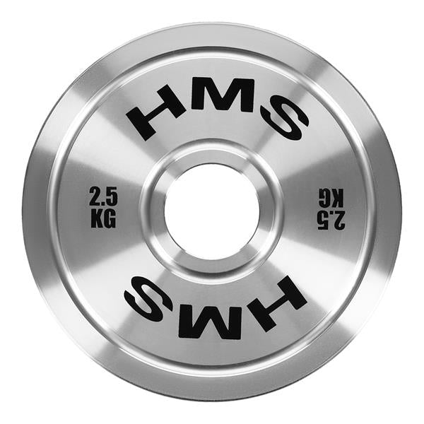 TOS25 Kalibrēts metāls Olimpiskais svaru disks 2.5 KG HMS