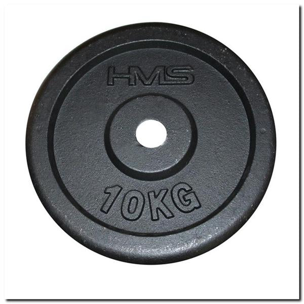 Tērauda svaru disks 10 KG HMS TCZ10