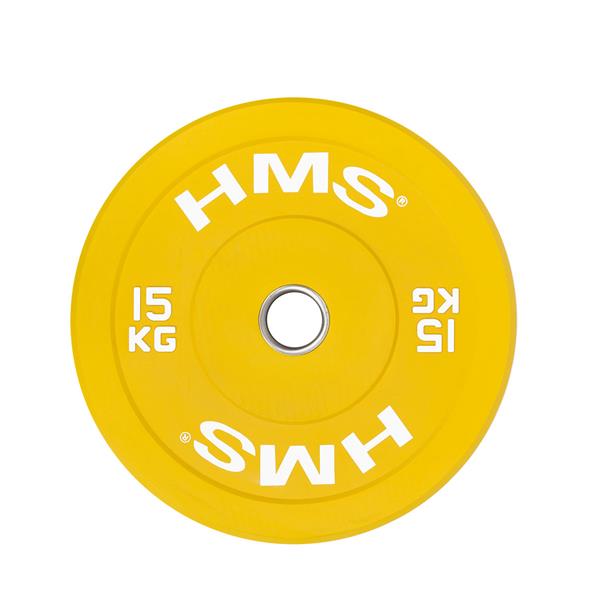 Svaru disks Bumper CBR15 15 KG (dzeltens)