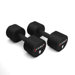 Hanteles HPT09 2 x 9 KG POLYURETHANE DUMBBELLS TPU HMS