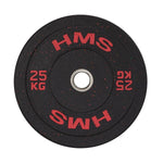 Svaru disks Bumper HTBR25 25 KG HMS (sarkans)